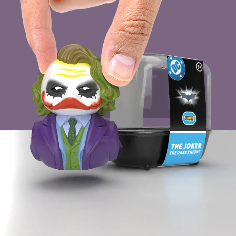 TUBBZ BATHTUB 1ST Edition MINI DC Comics Joker DARK KNIGHT DUCK FIGURE jeep