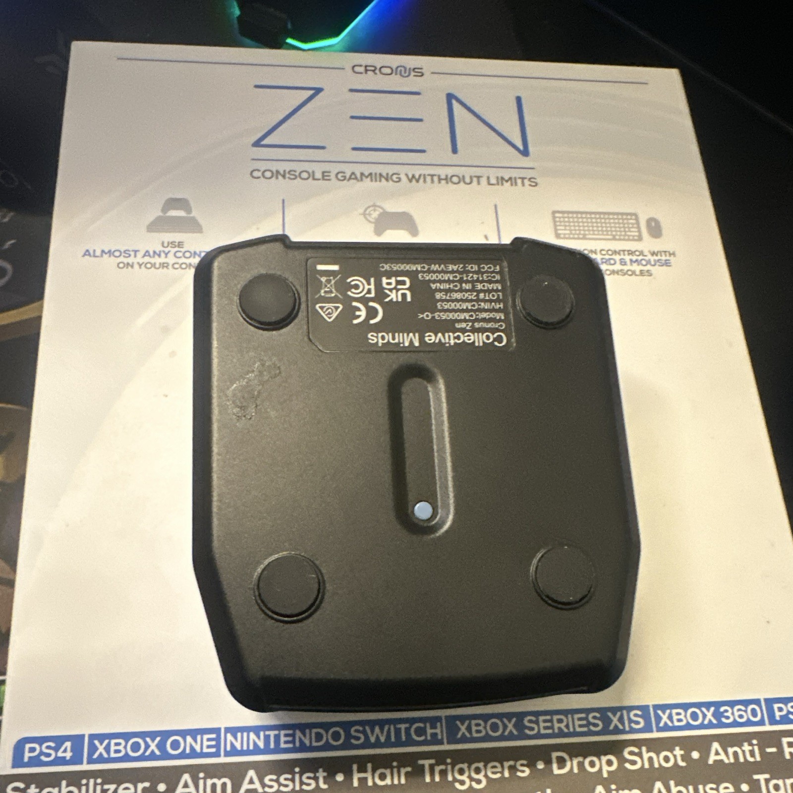 Collective Minds Cronus Zen Multi-Platform Controller Adapter Black/Blue CM00053