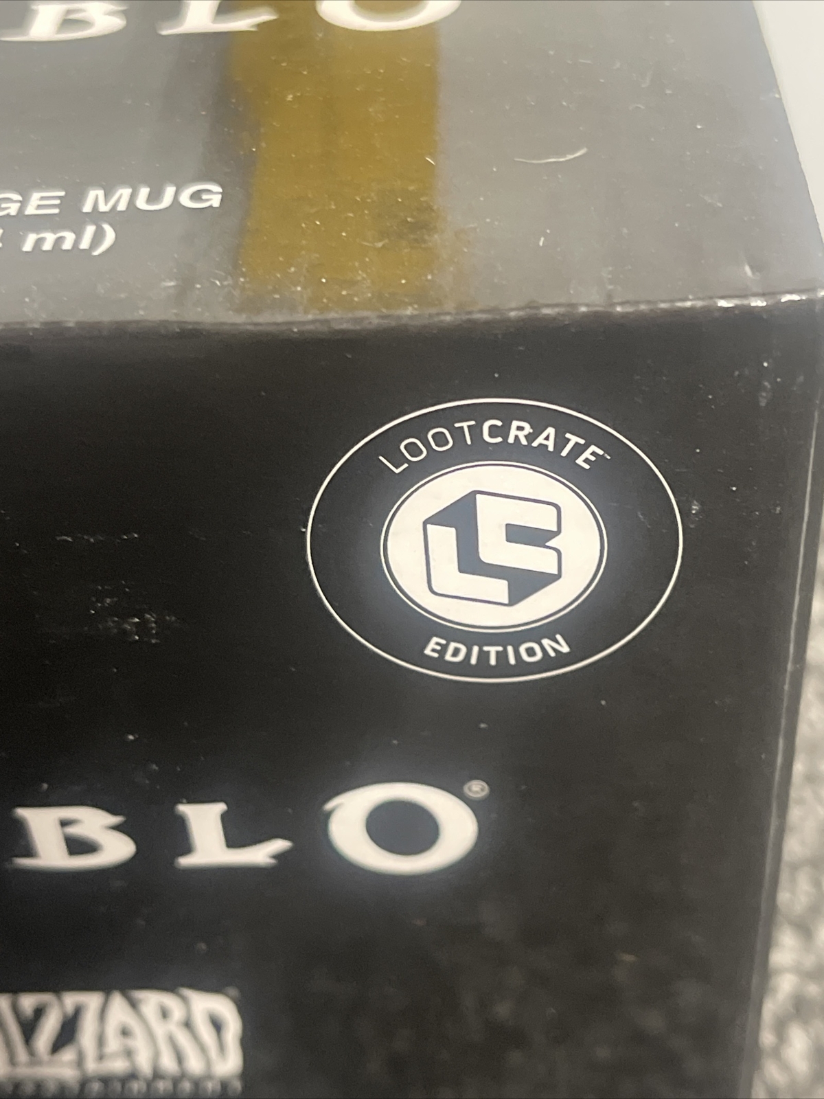 Diablo Blizzard Entertainment Loot Crate Gaming Edition Heat Reactive Coffee Mug