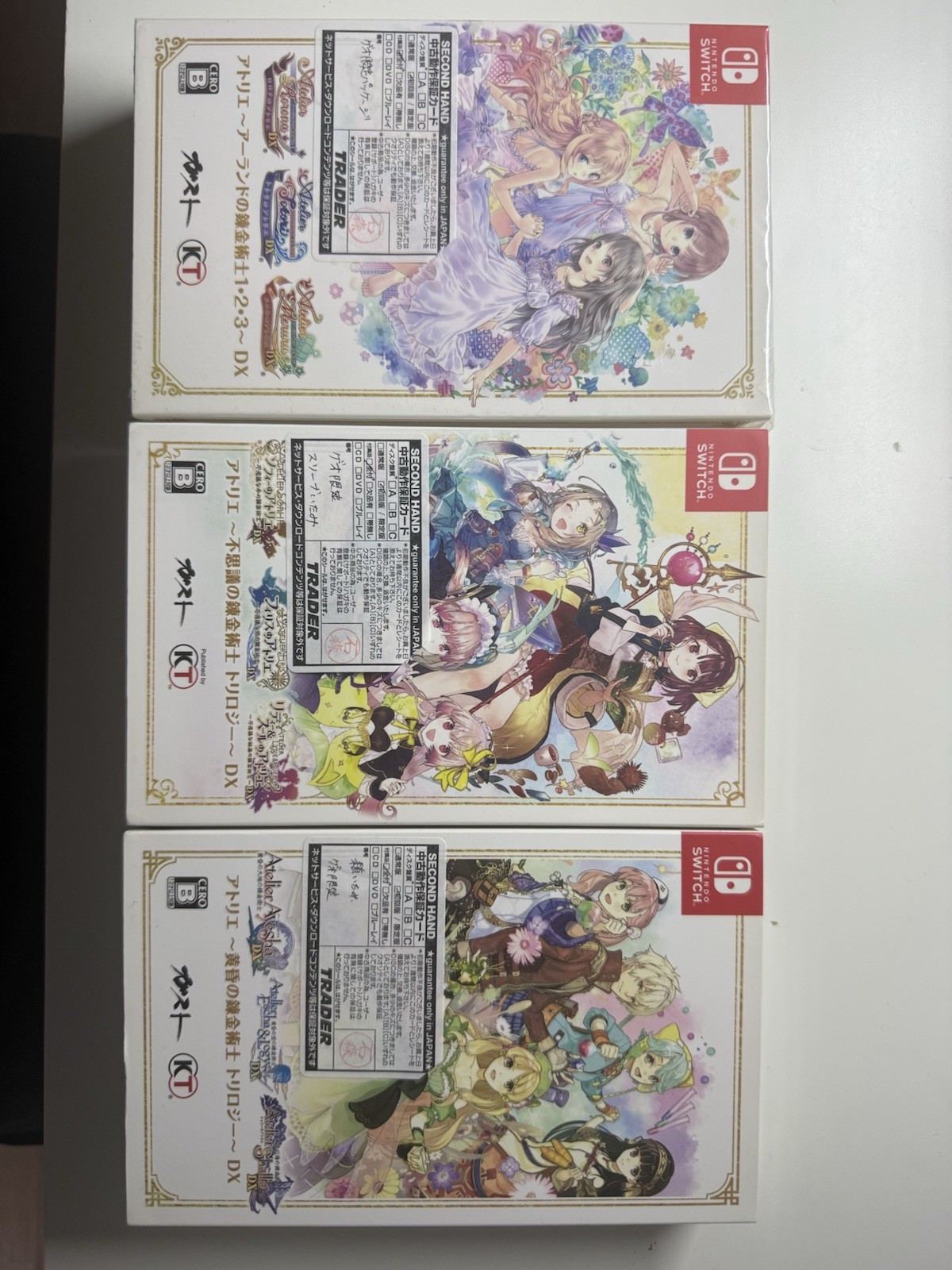 Atelier Series 9 Games Deluxe Editions Nintendo Switch