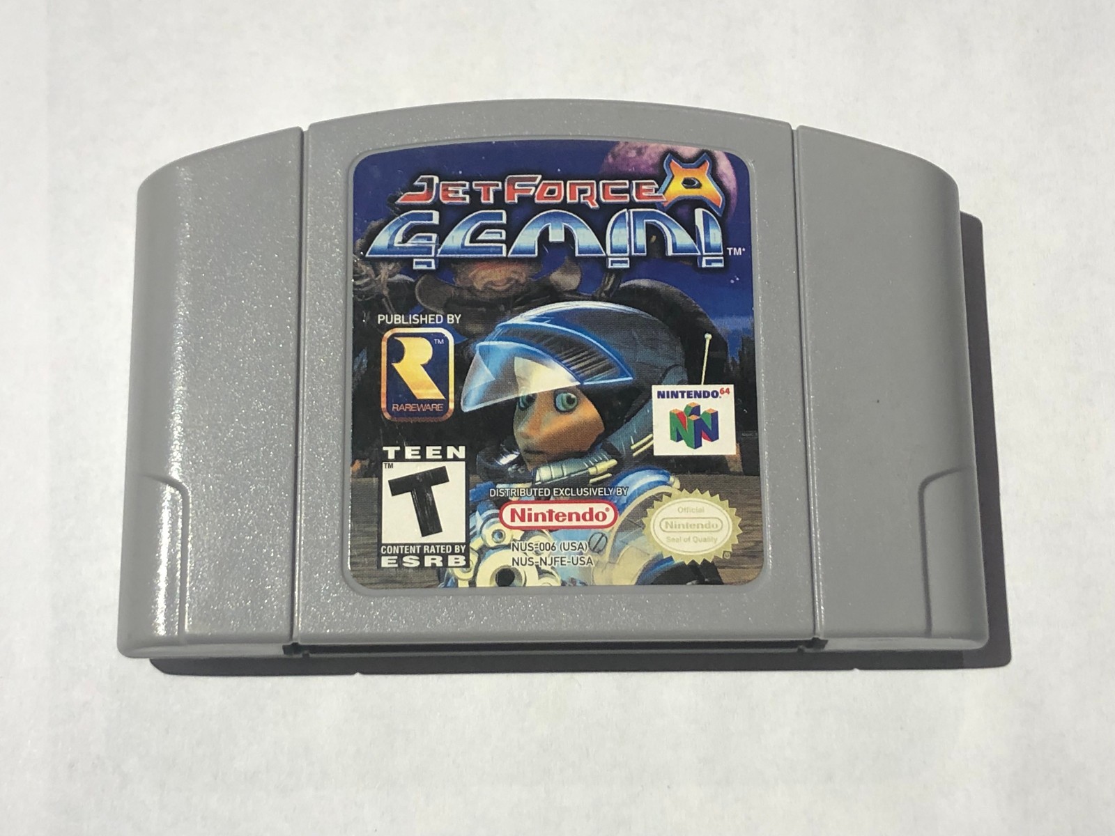 Jet Force Gemini N64, Authentic Cart, Cleaned, Working, (Developed by Rare)