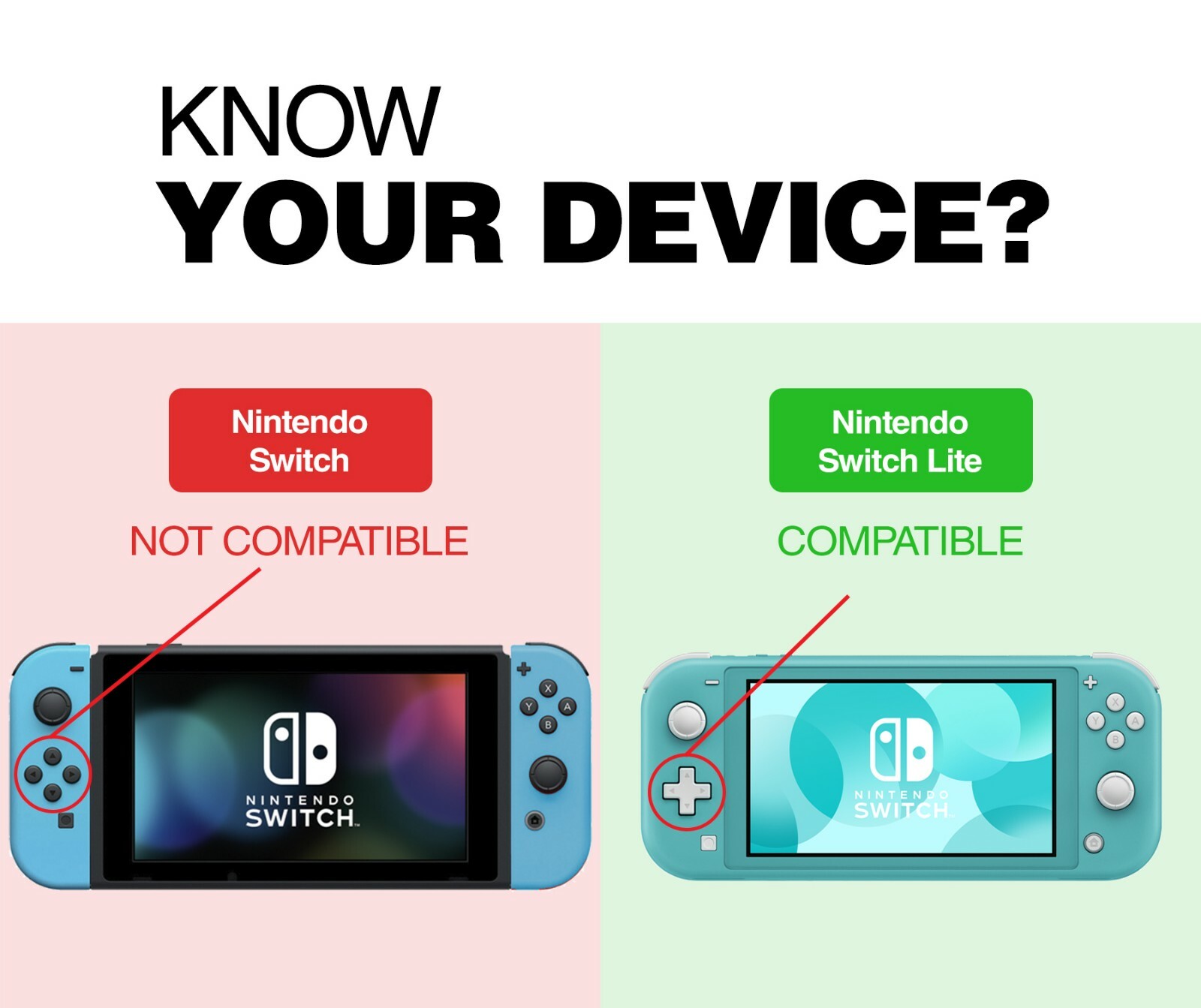 Nintendo Switch Lite Tempered Glass Screen Protector UHD Ultra Clear Transparent