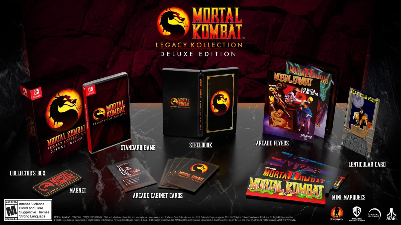 Mortal Kombat Legacy Kollection Deluxe Edition – Sony PlayStation 5 PS5 New