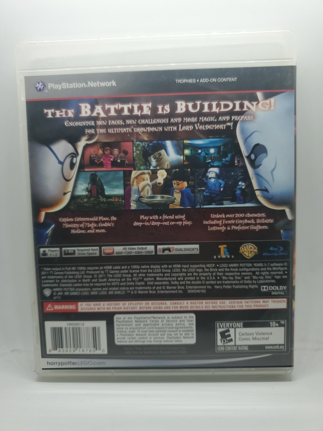 Lego Harry Potter Years 5-7 (Playstation 3 PS3, 2011)