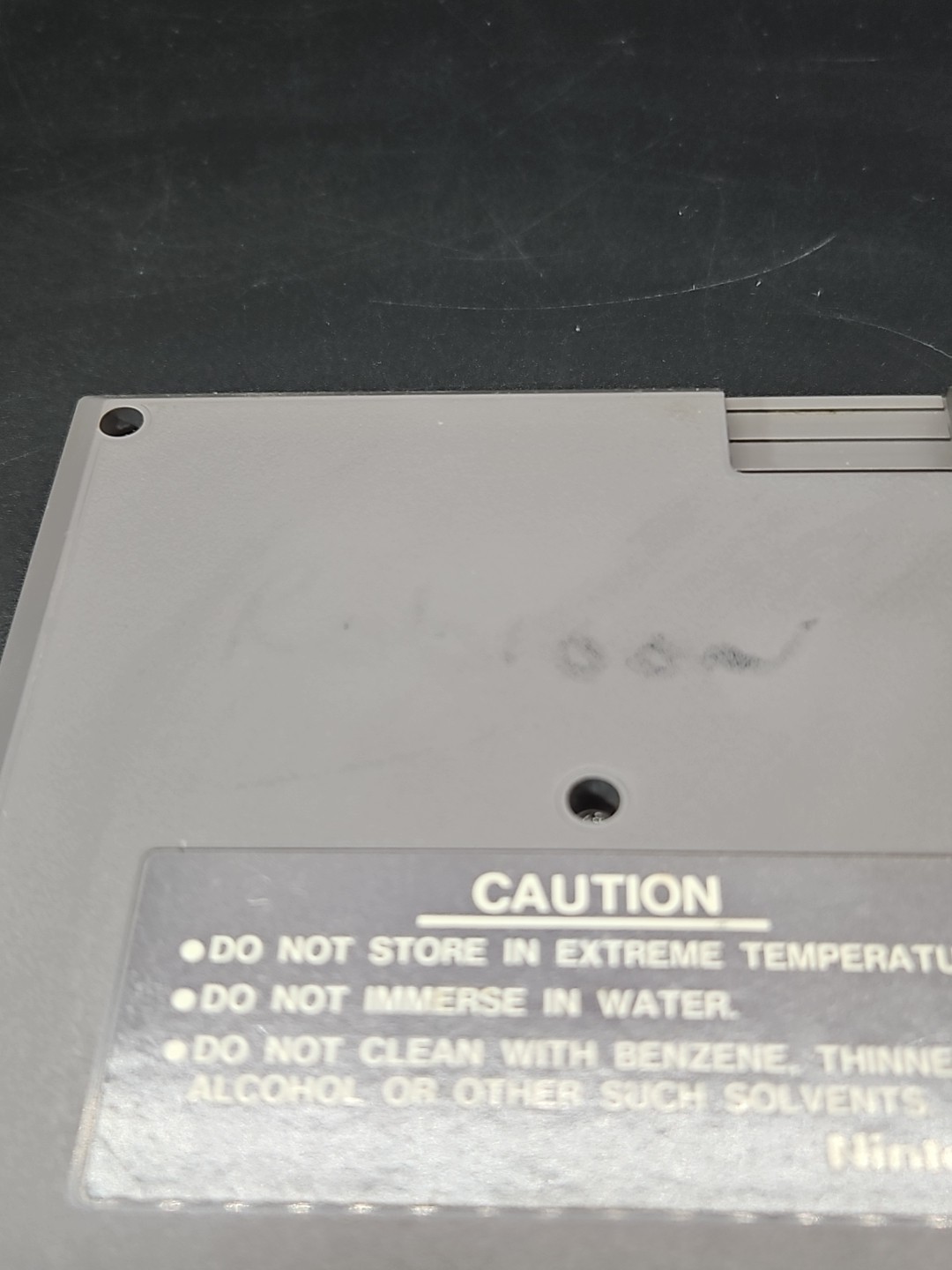NINTENDO NES KUNG-FU ORIGINAL CARTRIDGE ONLY Writing On The Back