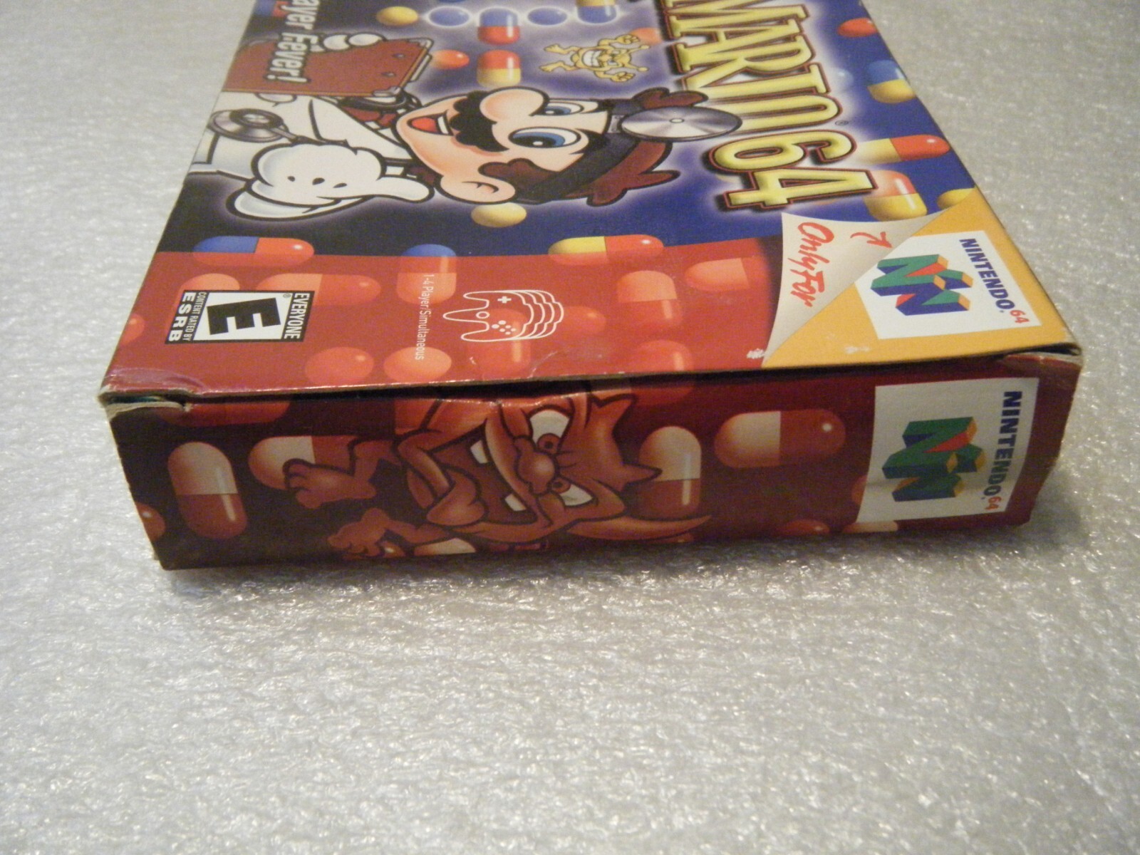 Dr. Mario 64 ( Nintendo 64, 2001 ) Game Cartridge, Box and Instruction Booklet