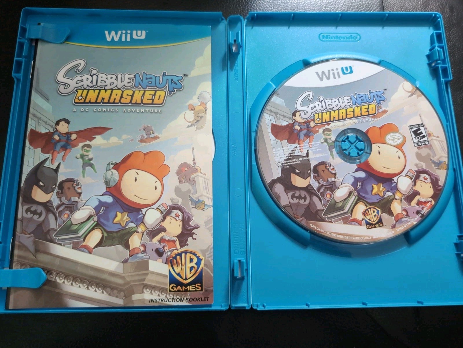 Scribblenauts Unmasked: A DC Comics Adventure (Nintendo Wii U, 2013)