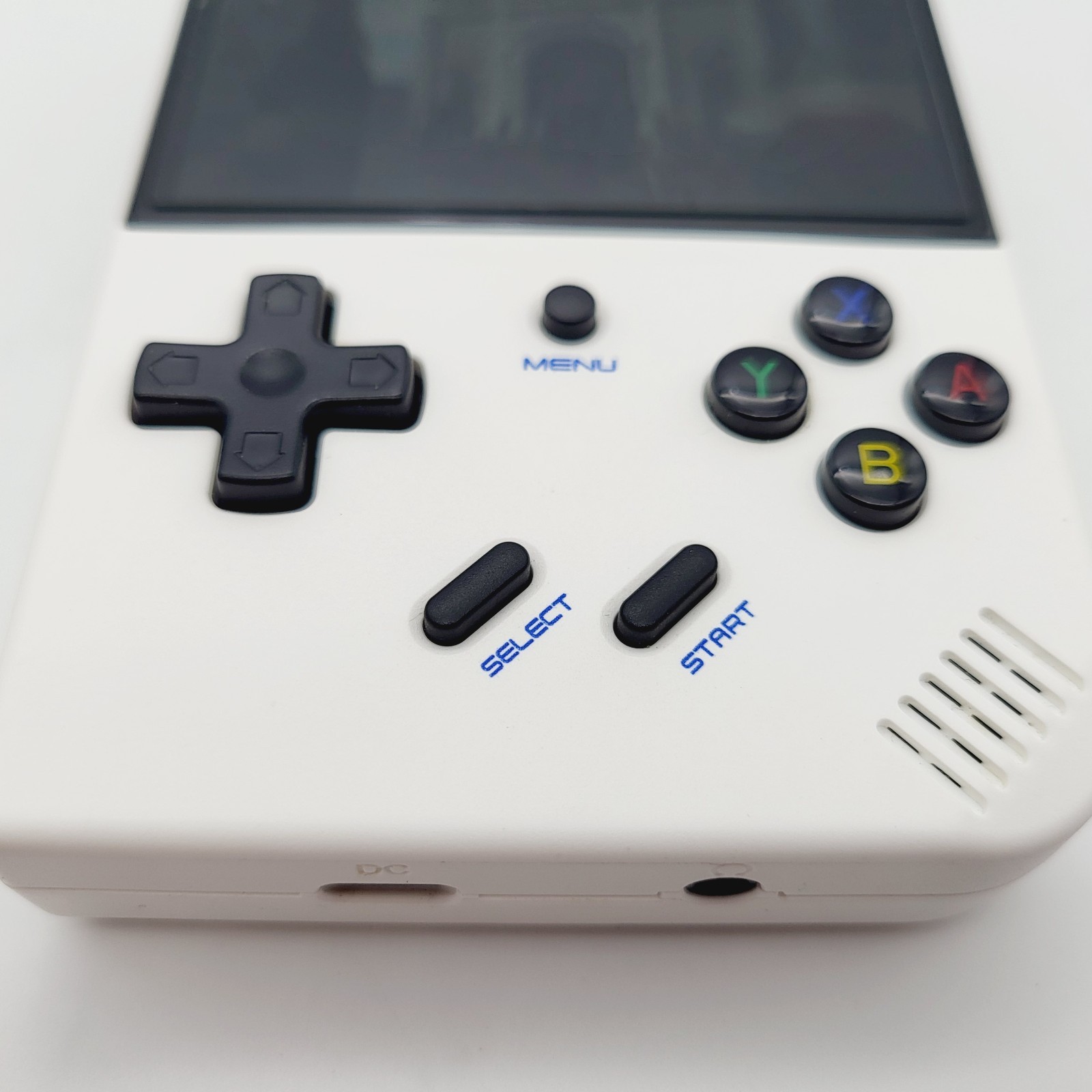 RG35XX Plus 2024 Anbernic White Retro Game Handheld Console W/ downloaded Games