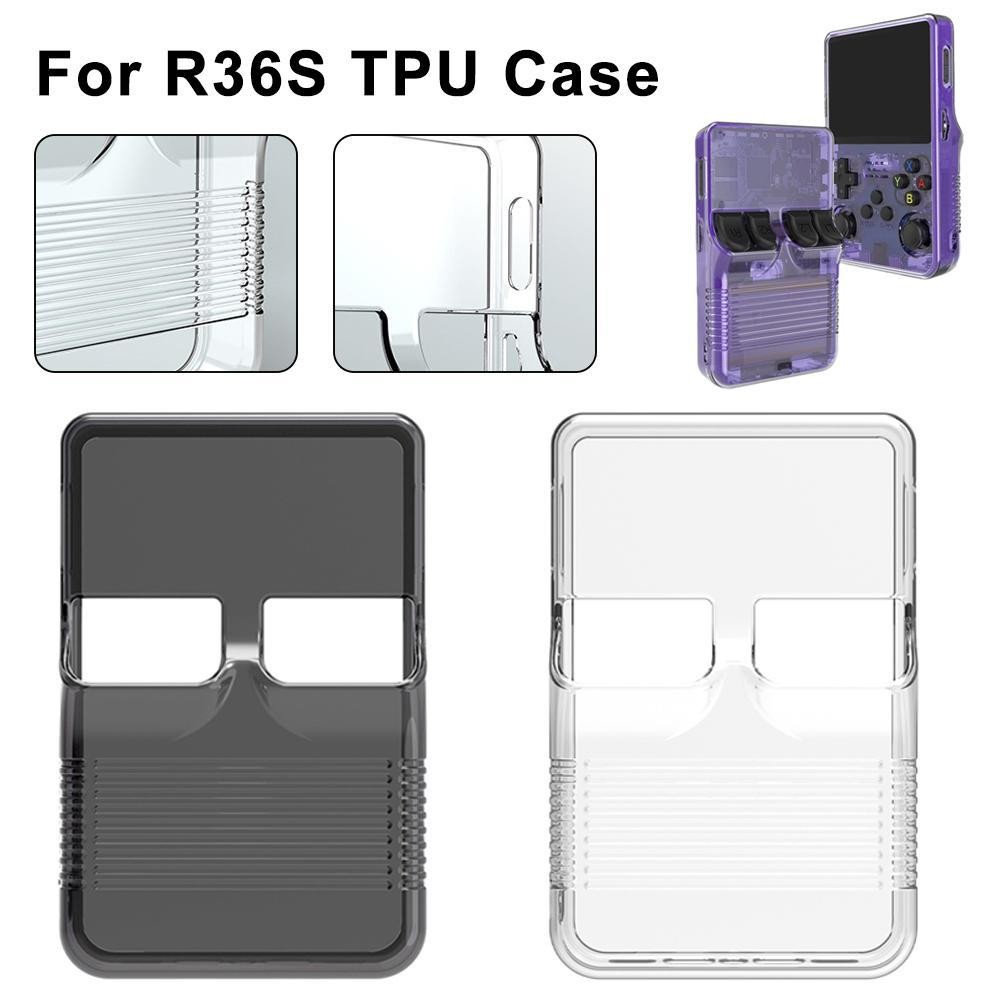 Portable Game Console Protective Case for R36s Silicone Protective Cover Antiscr