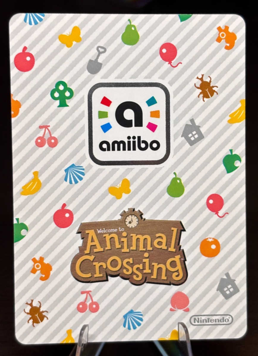 Cyd Amiibo Card 429 Animal Crossing Series 5 Nintendo Switch Authentic