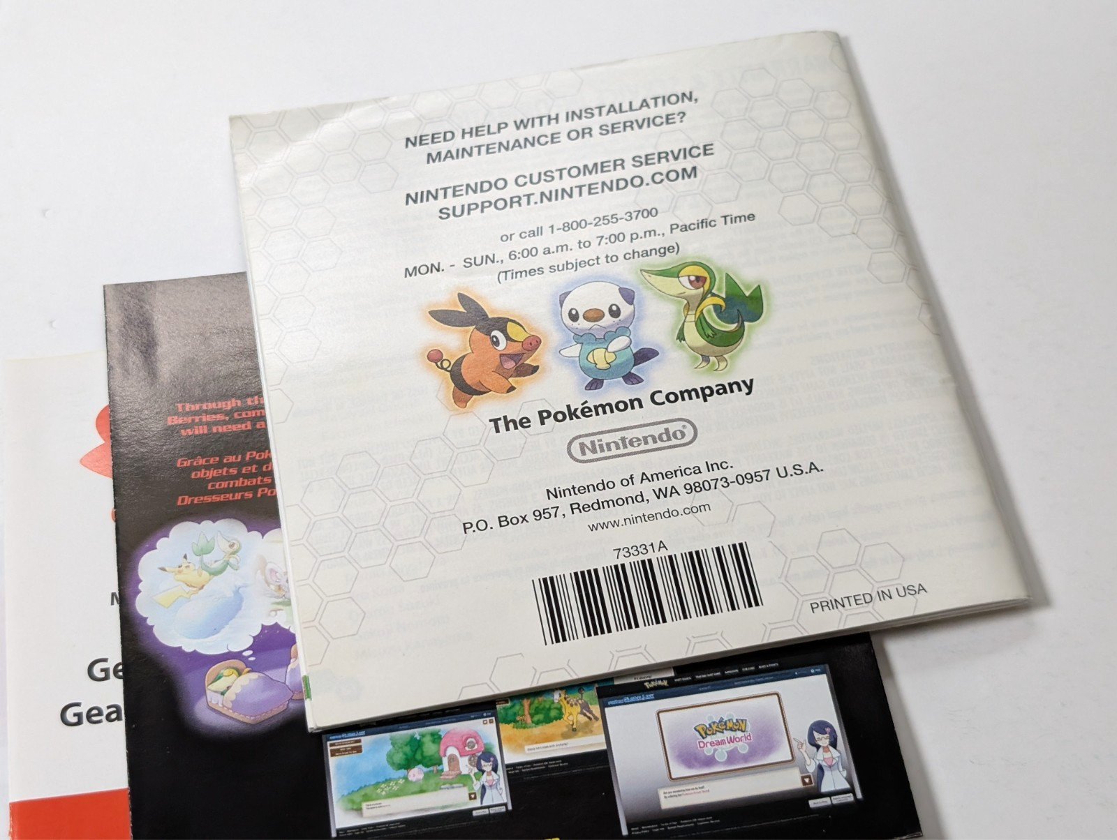 Pokemon White Nintendo DS in case authentic
