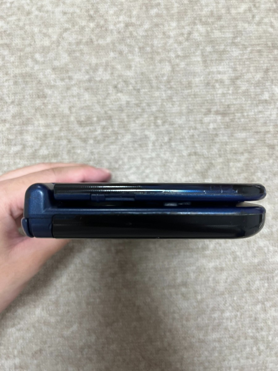 New 3DS LL XL Metalic blue Japan Nintendo Console region Japanese B989