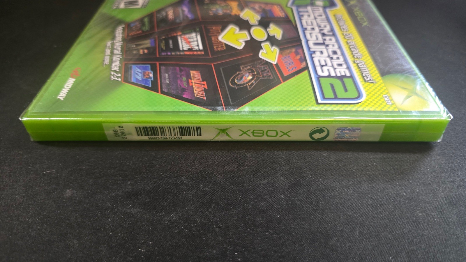 Midway Arcade Treasures 2 Black Label Midway Microsoft Xbox BRAND NEW SEALED!