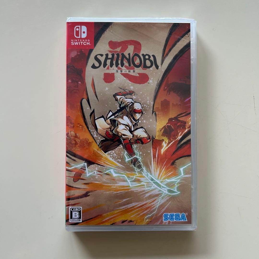 New Shinobi Art of Vengeance Switch SHINOBI Fukushuu no Zangeki Nintendo Japan