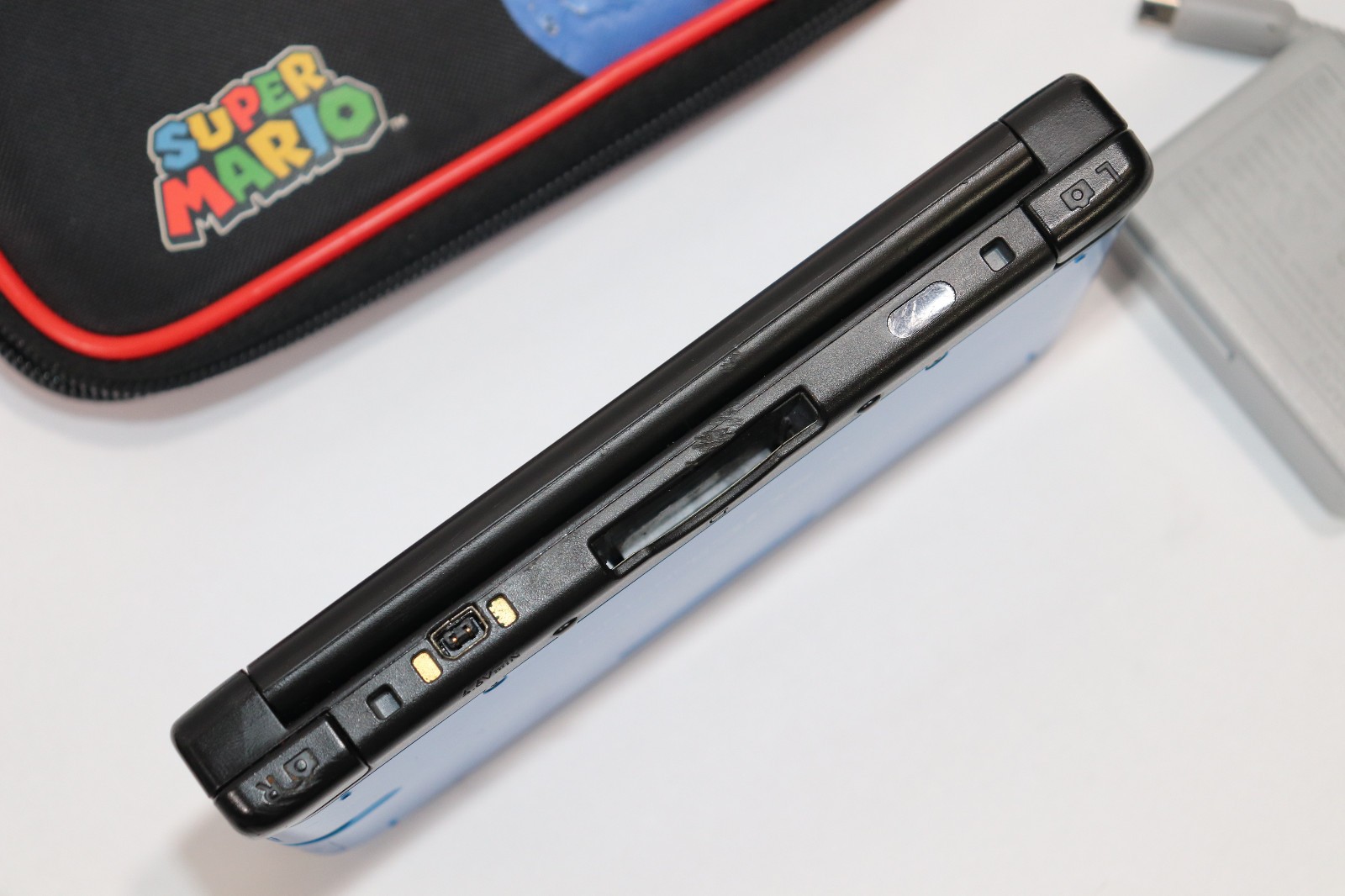 Nintendo 3DS XL Blue Black Handheld Console System SPR-001 Tested