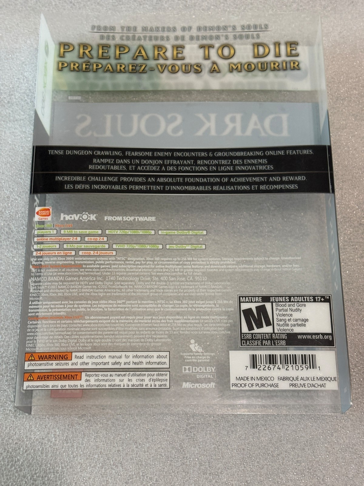 Dark Souls Limited Edition XBox 360