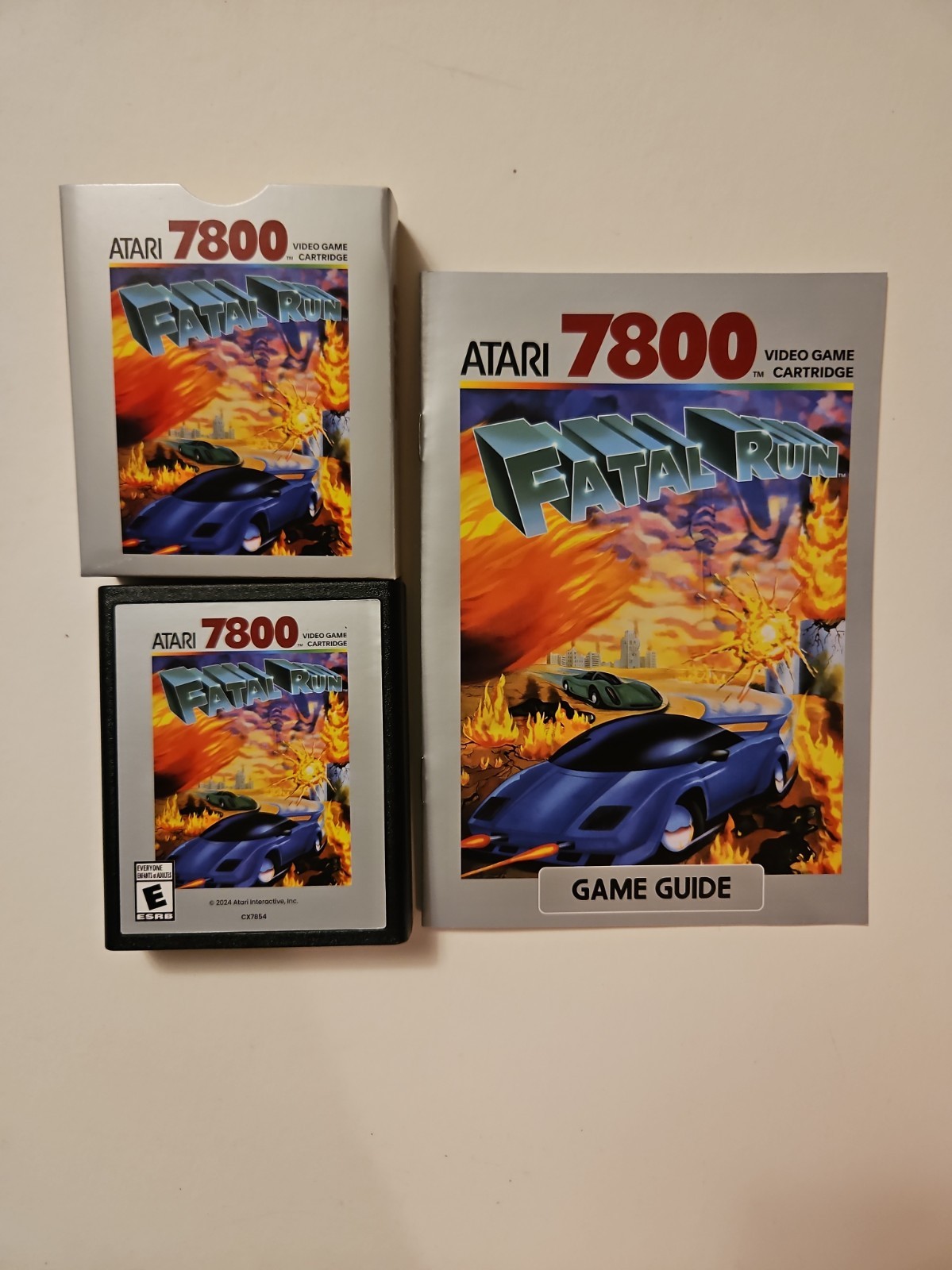 Fatal Run (Atari 7800, 2024)
