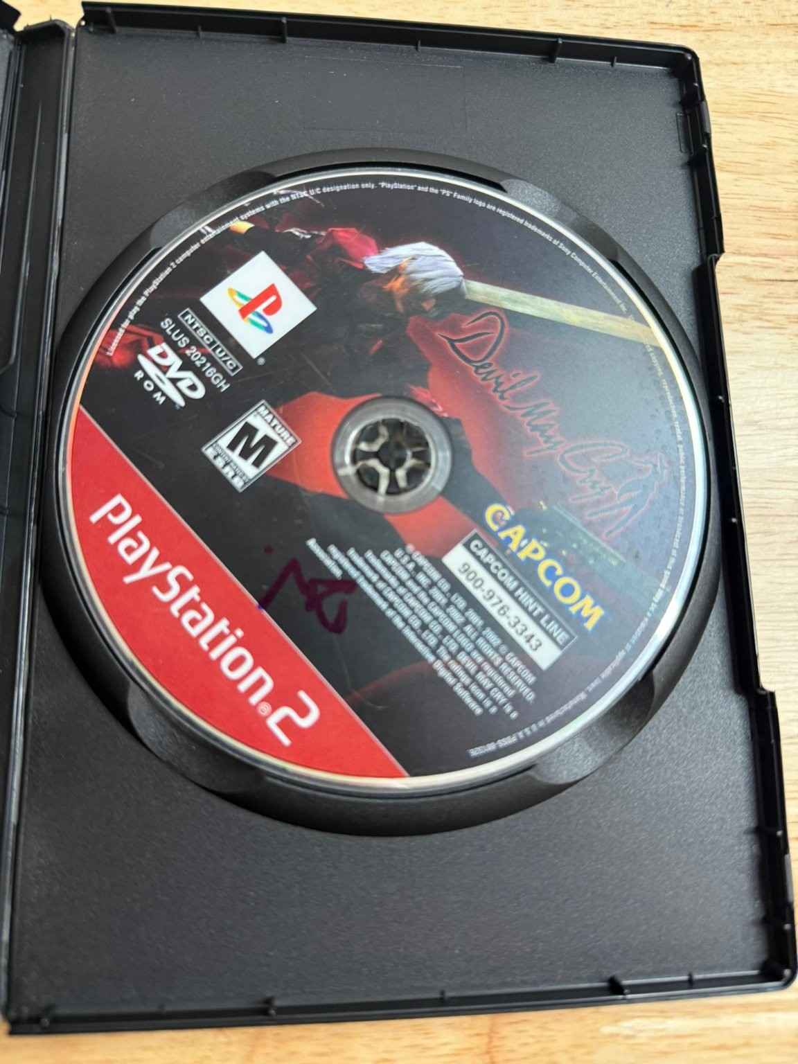 Devil May Cry Greatest Hits PS2 Video Game Capcom Action Dante Hack and Slash