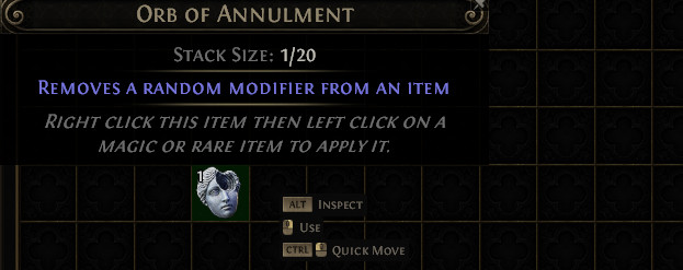 200x Orb Of Annulment Return of the Ancients League Path of Exile 2 POE 2
