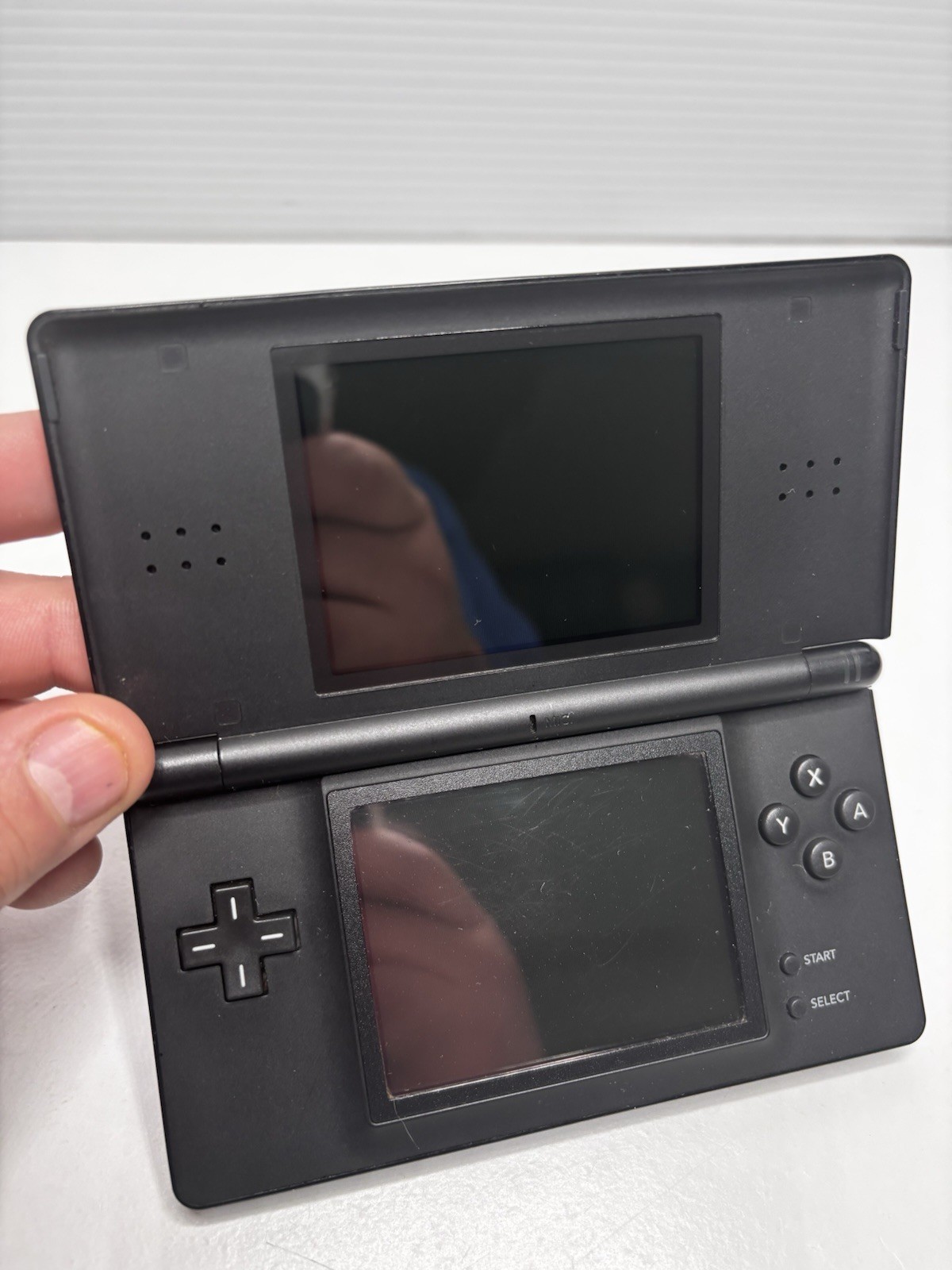 Nintendo DS Lite Onyx Black Console w/ Box CIB Tested Complete