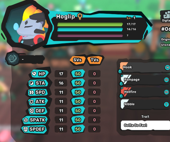 Temtem – All Perfect 7/7SVs Temtems with All Egg Move – Buy 3 Get 1 Free