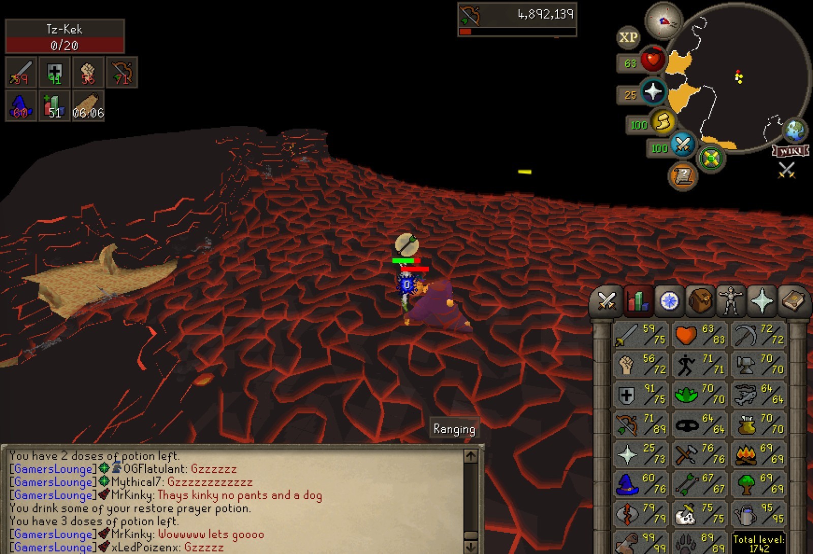 Jad Firecape (Oldschool Runescape)