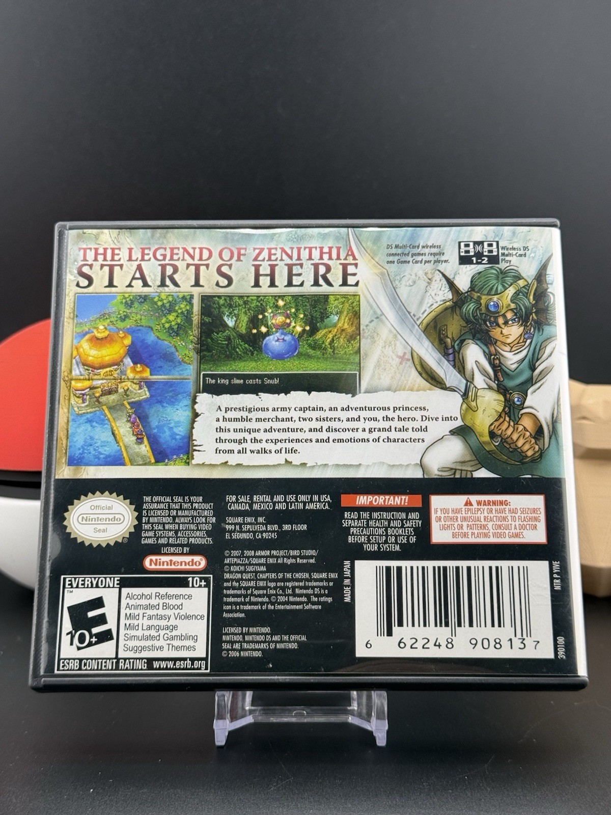 Dragon Quest IV: Chapters of the Chosen (Nintendo DS, 2008) CIB Complete (CB)
