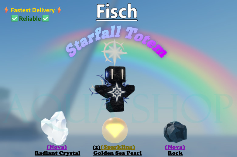 🔥🟢 [FISCH] Starfall Totem | New crafting materials! | ⚡⚡