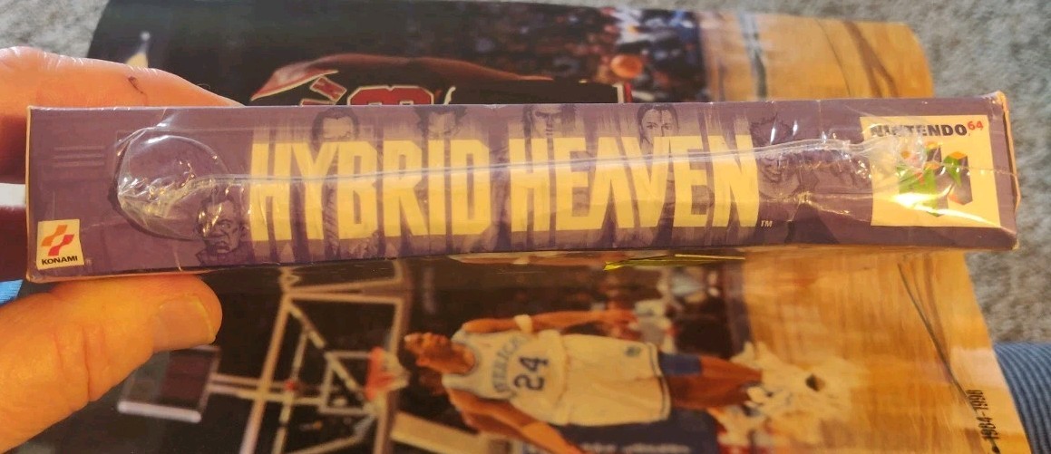 “Hybrid Heaven” Nintendo 64 Video Game 100% Complete Brand New In Sealed Box