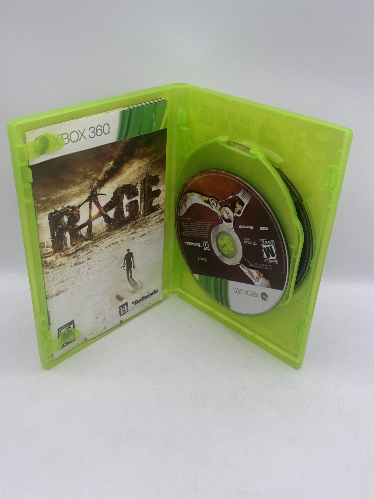 Rage: Anarchy Edition (Xbox 360) White Label CIB COMPLETE & TESTED