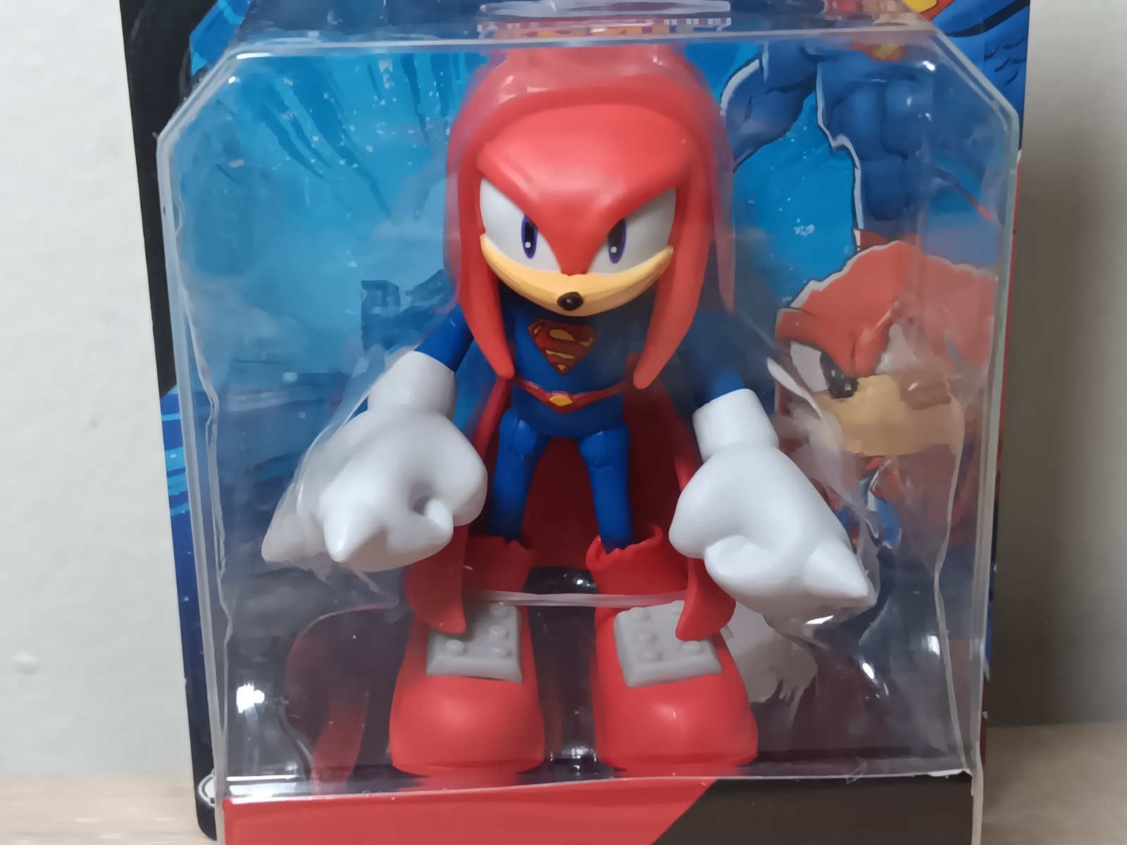 2.5″ KNUCKLES SUPERMAN + SILVER GREEN LANTERN Sonic the Hedgehog DC Comics Jakks