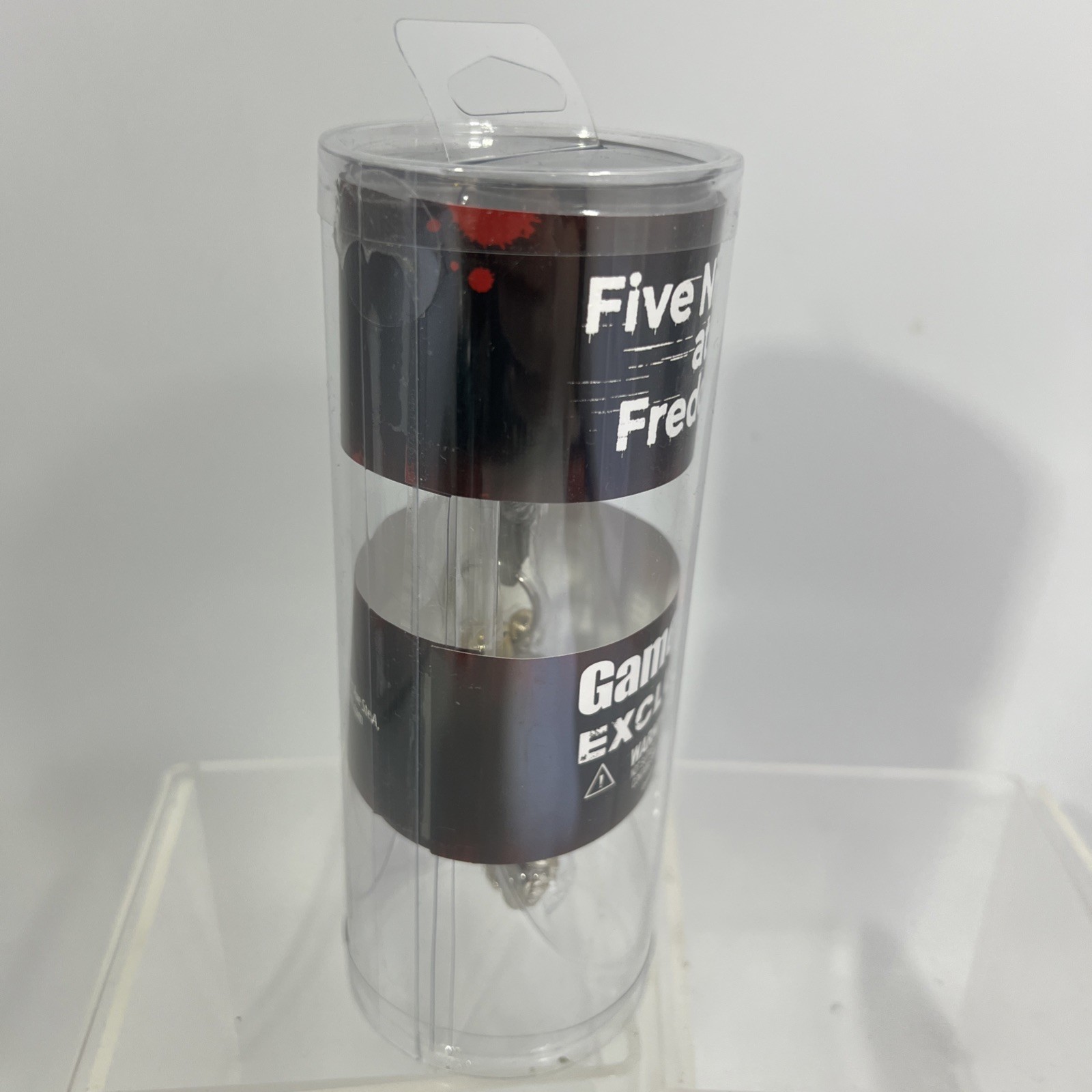 Five Nights At Freddy’s GameStop Exclusive Keychain / Bag Clip Hanger Gold #ML