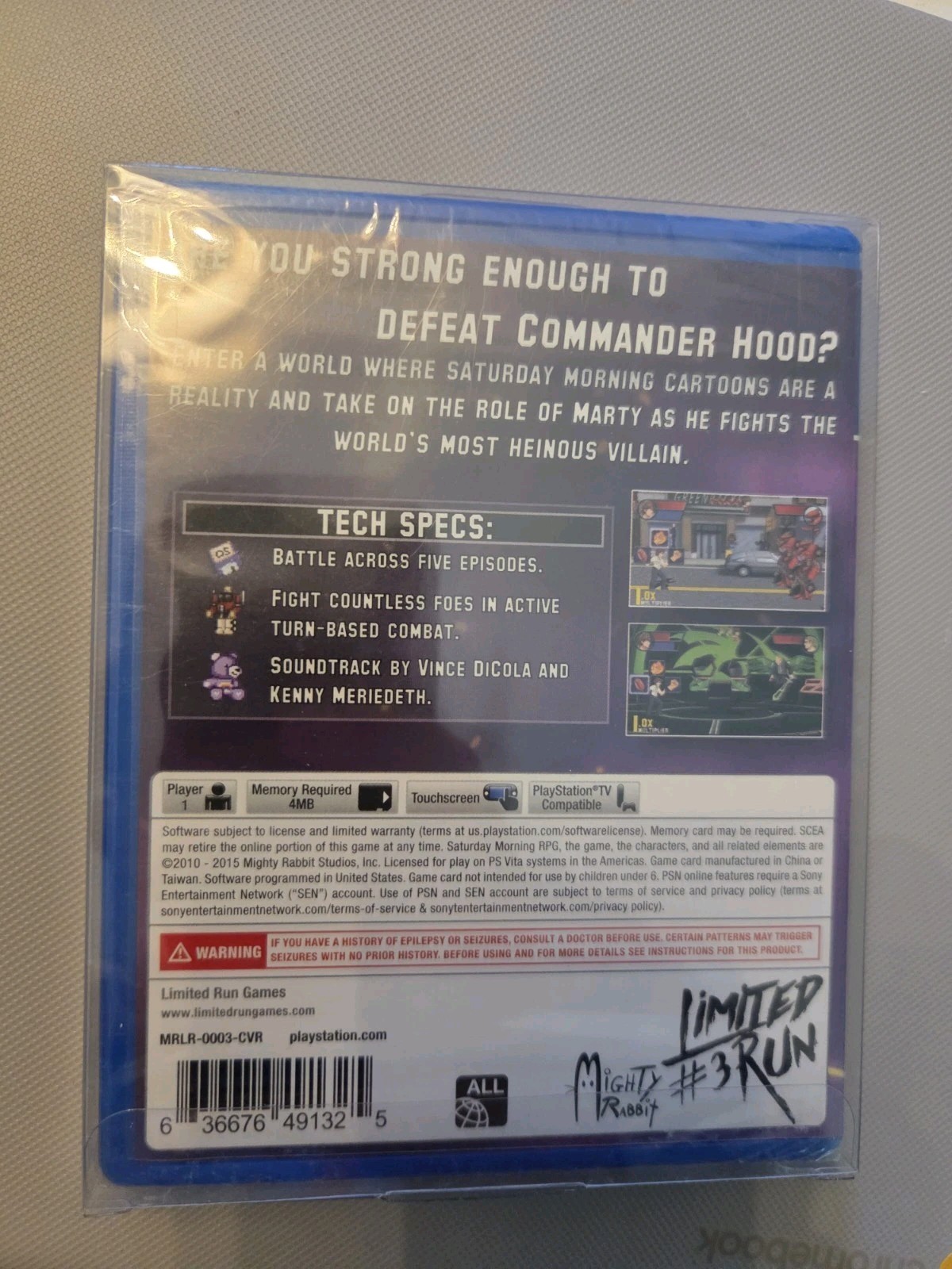 Saturday Morning RPG (Sony PlayStation Vita, 2016) Brand New Factory Sealed