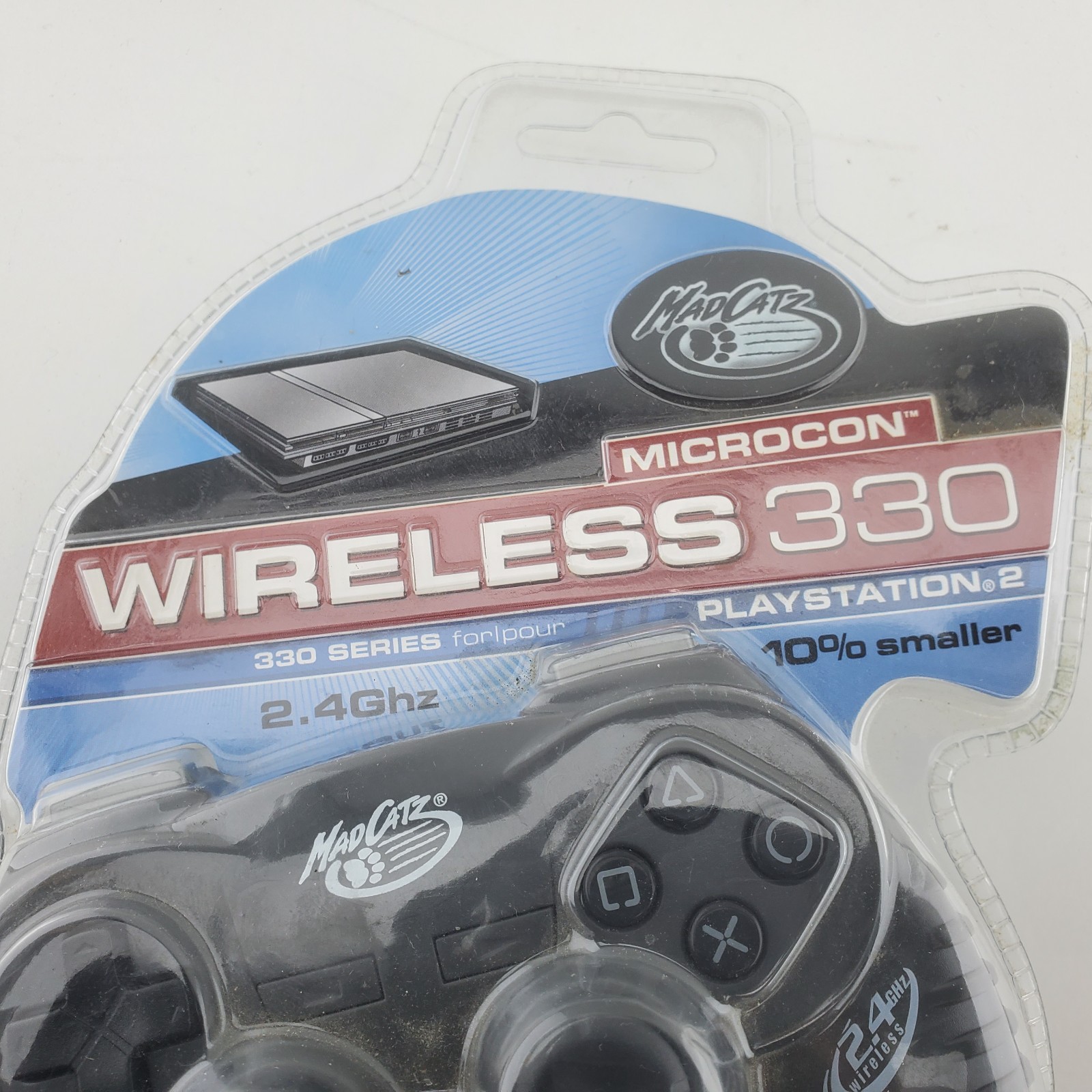Mad Catz Microcon Wireless 330 Controller for PlayStation 2 New
