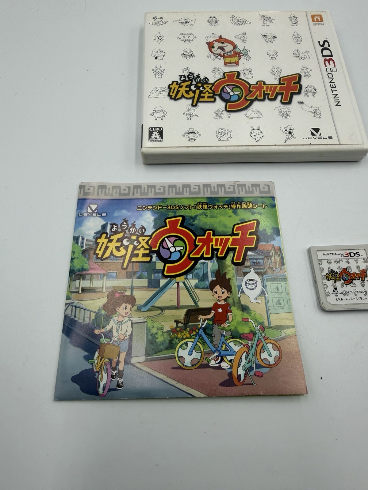 New Yo-Kai Watch Nintendo 3DS Japanese RPG Level-5 Yokai Watch Japan Import Game
