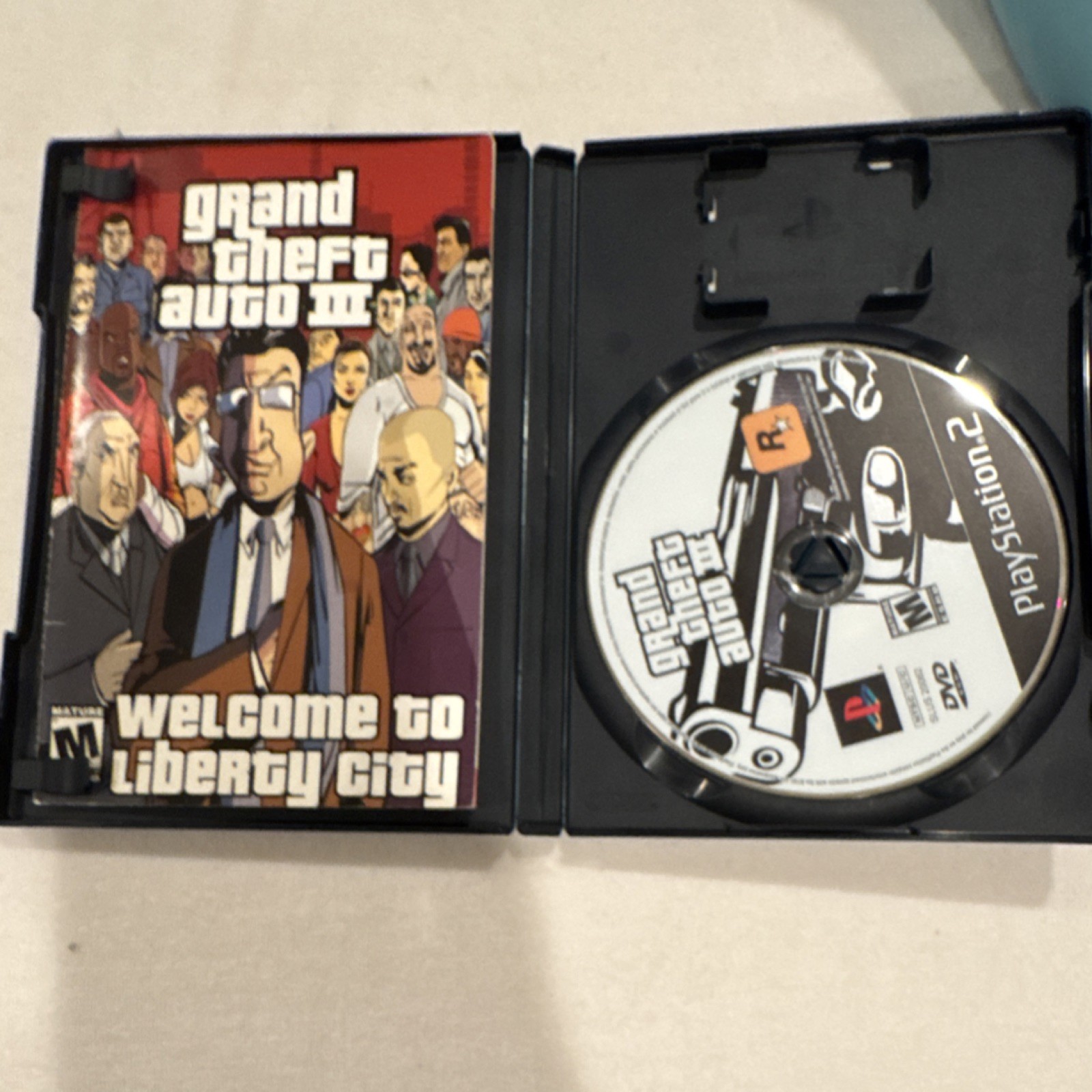Rockstar Grand Theft Auto III GTA Series PS2 Manual Included NTSC-U/C 2001 M