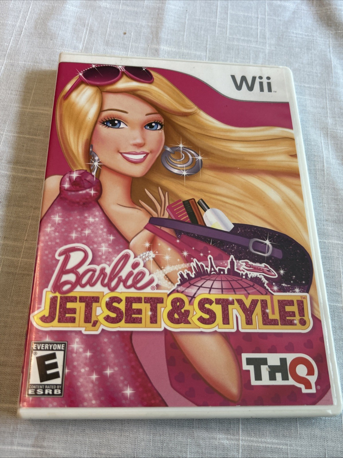 Barbie: Jet, Set & Style (Nintendo Wii, 2011) Complete Tested Working Free Ship
