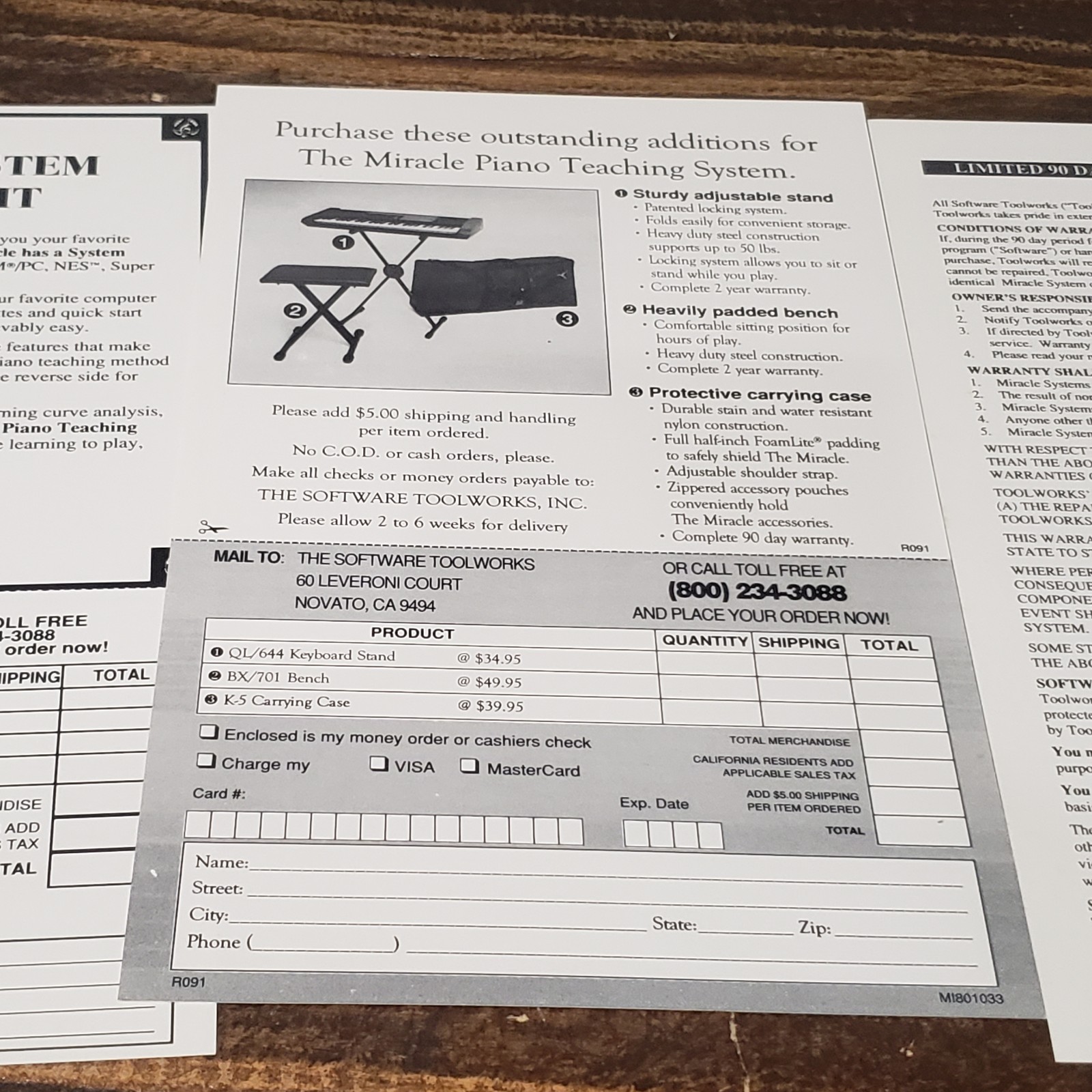 The Miracle Piano Teaching System Conversion Kit Nes