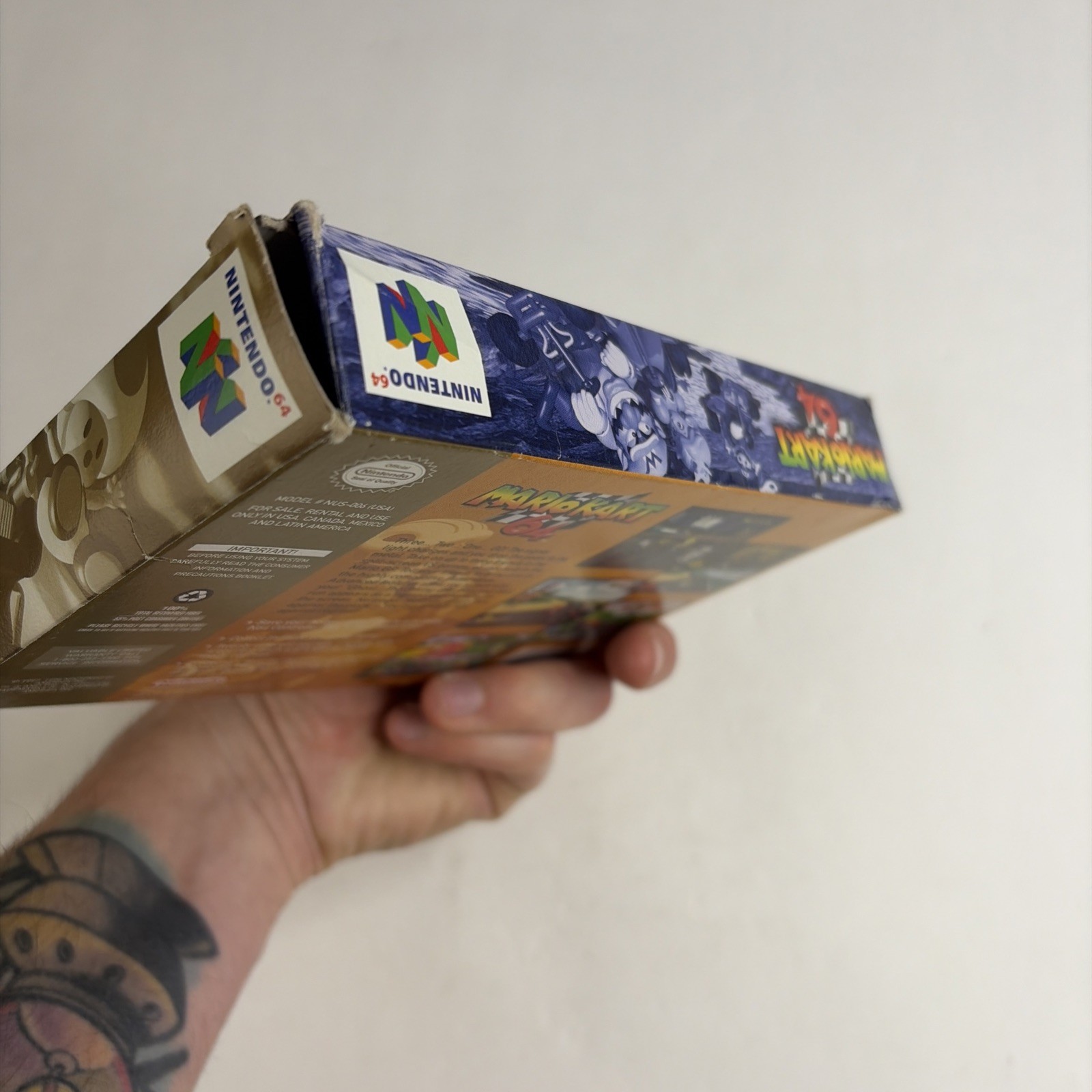 Mario Kart 64 (Nintendo 64 N64) In Original OEM Box Works Authentic