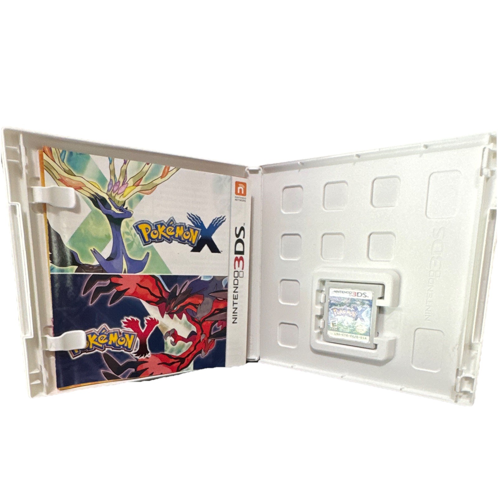 Nintendo Pokémon X (Nintendo 3DS, 2013) w/ Manual & Case NTSC-U/C (CIB)