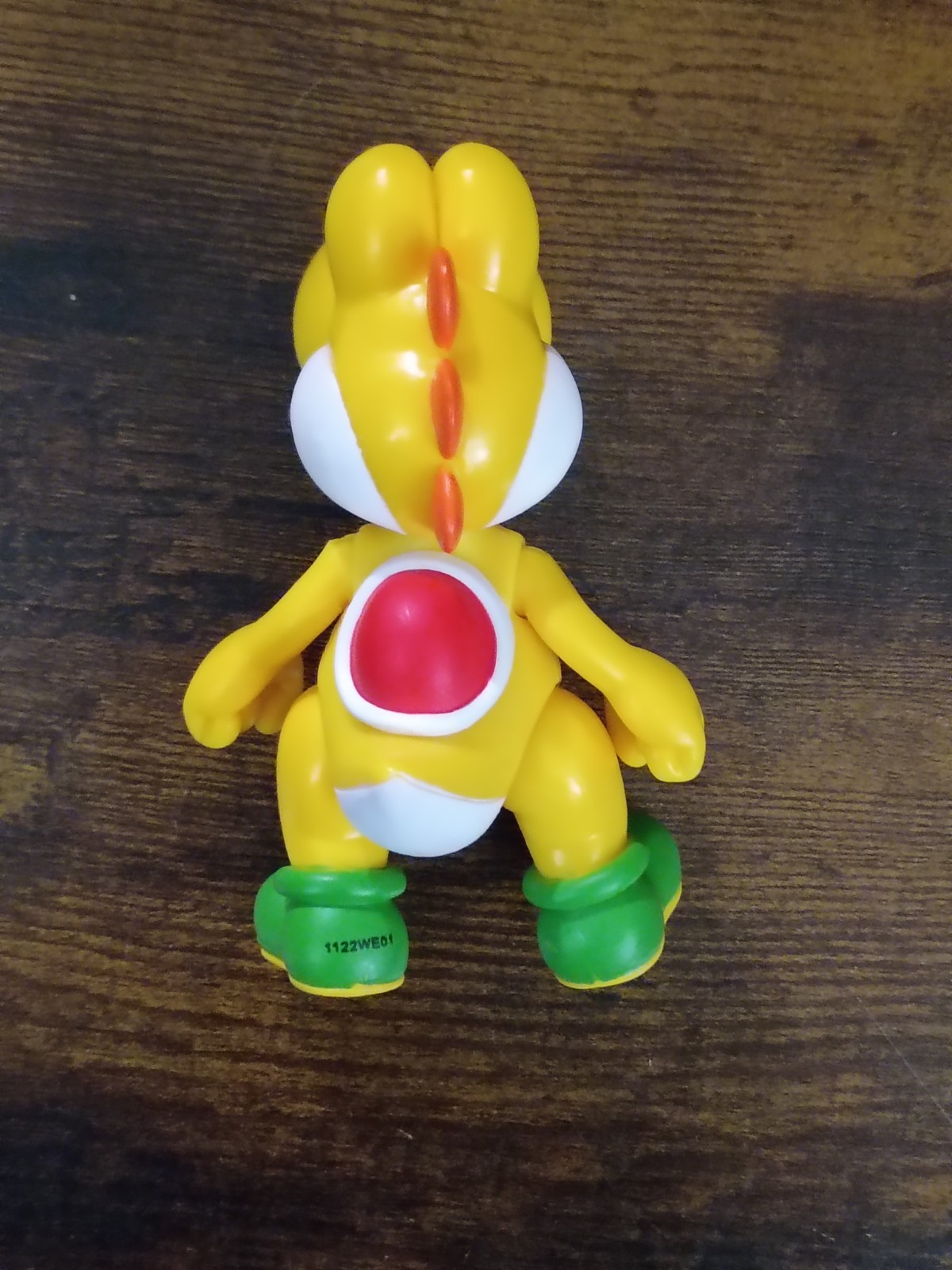 5-PK SUPER MARIO 4″ YOSHI World of Nintendo Yellow Black Red Light Blue + Eggs