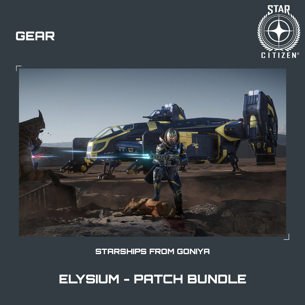 STAR CITIZEN – GEAR – ELYSIUM – PATCH BUNDLE (LIMITED ITEM)