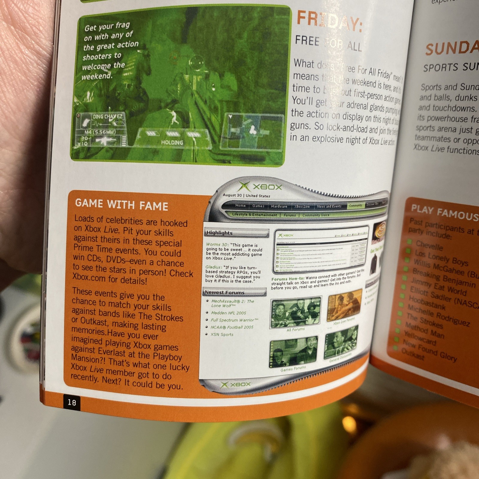 VTG Xbox Live Starter Kit Booklet Promo + Intro Of Xbox Live English / French