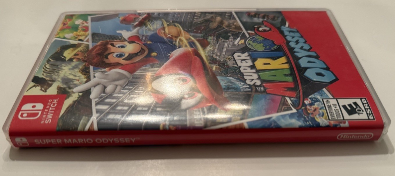 Super Mario Odyssey Switch Nintendo Mint Complete CIB FAST SHIPPING