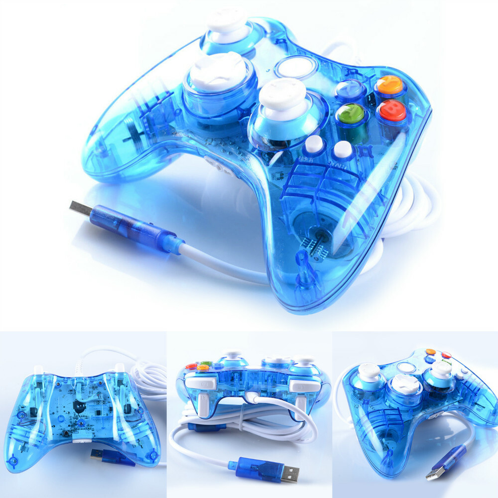 USB Wired/Wireless Controller For Microsoft Xbox360 Console&Windows PC Computer