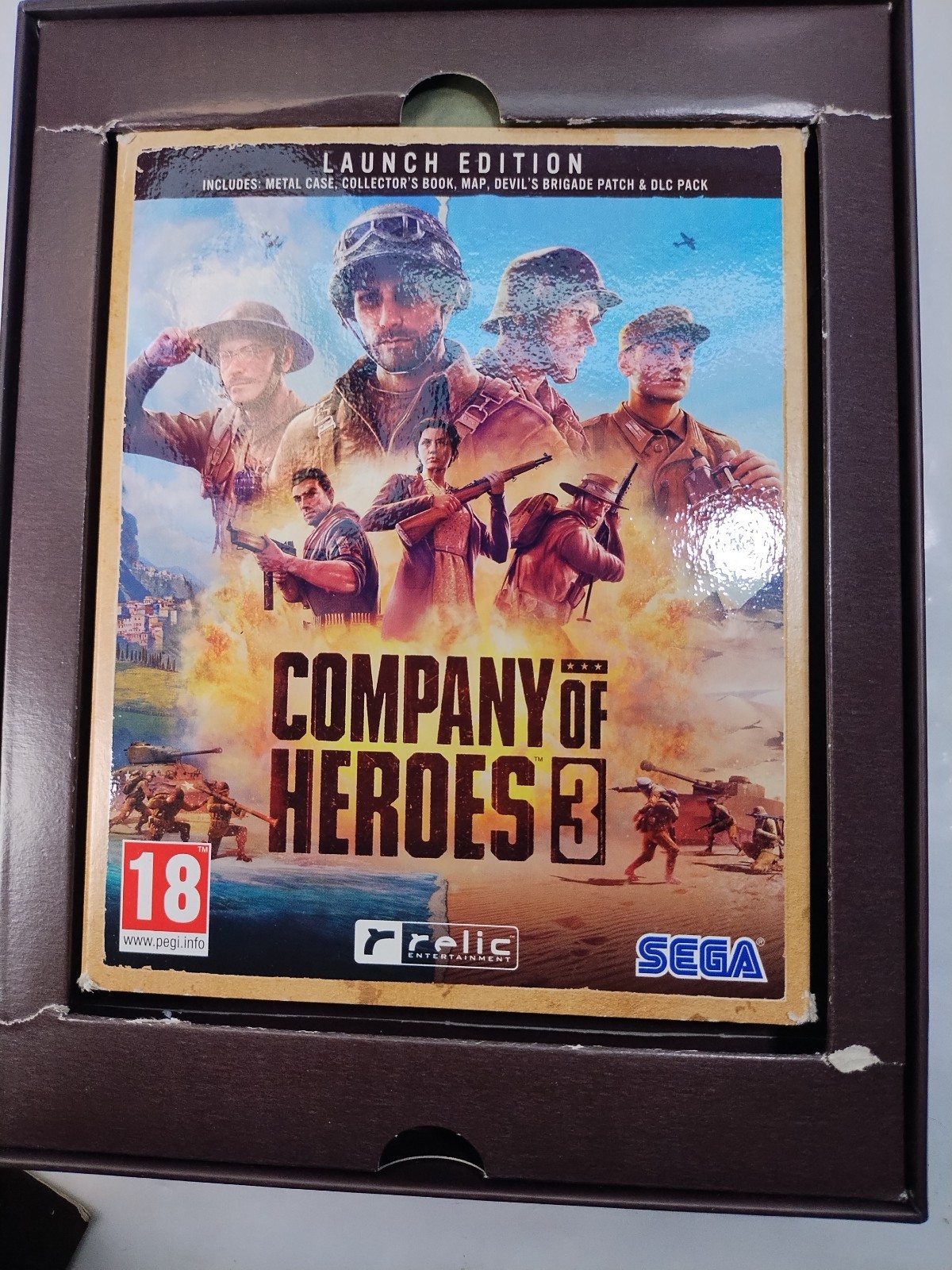 Company of Heroes 3 Premium Edition for PC, Relic SEGA M 17 * READ DESCRIPTION!!