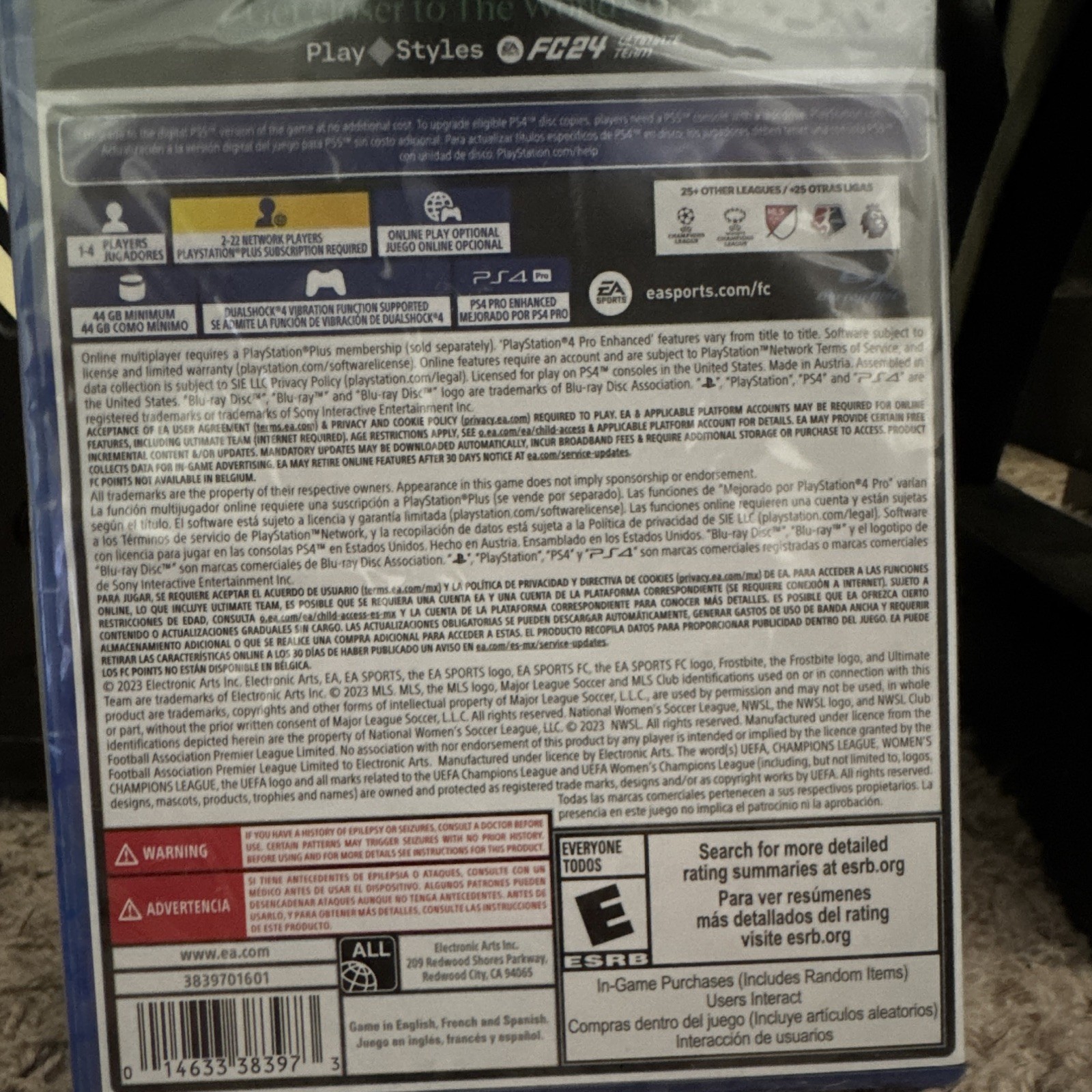 EA SPORTS FC 24 PS4 Game – Online Playable, PS5 Upgrade Available NTSC-U/C