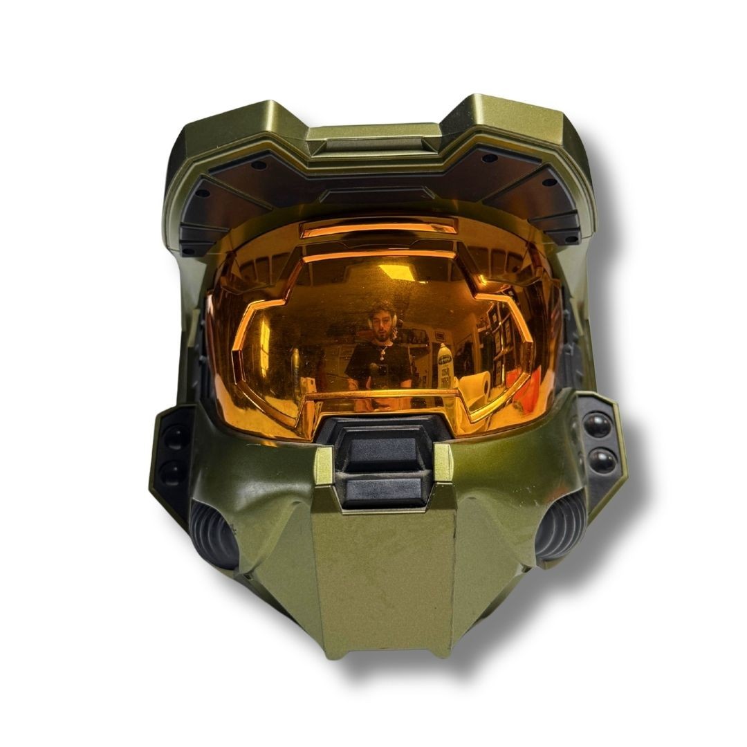 Halo 3 Legendary Edition Master Chief Helmet Display Video Games NO Base