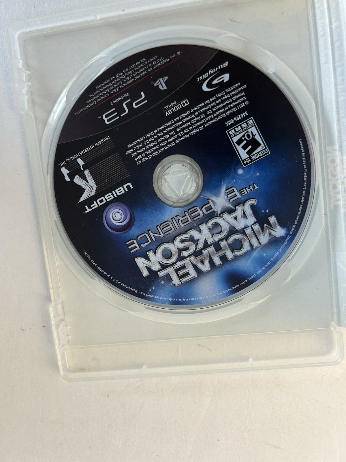 Michael Jackson The Experience Sony PlayStation 3 PS3 2011
