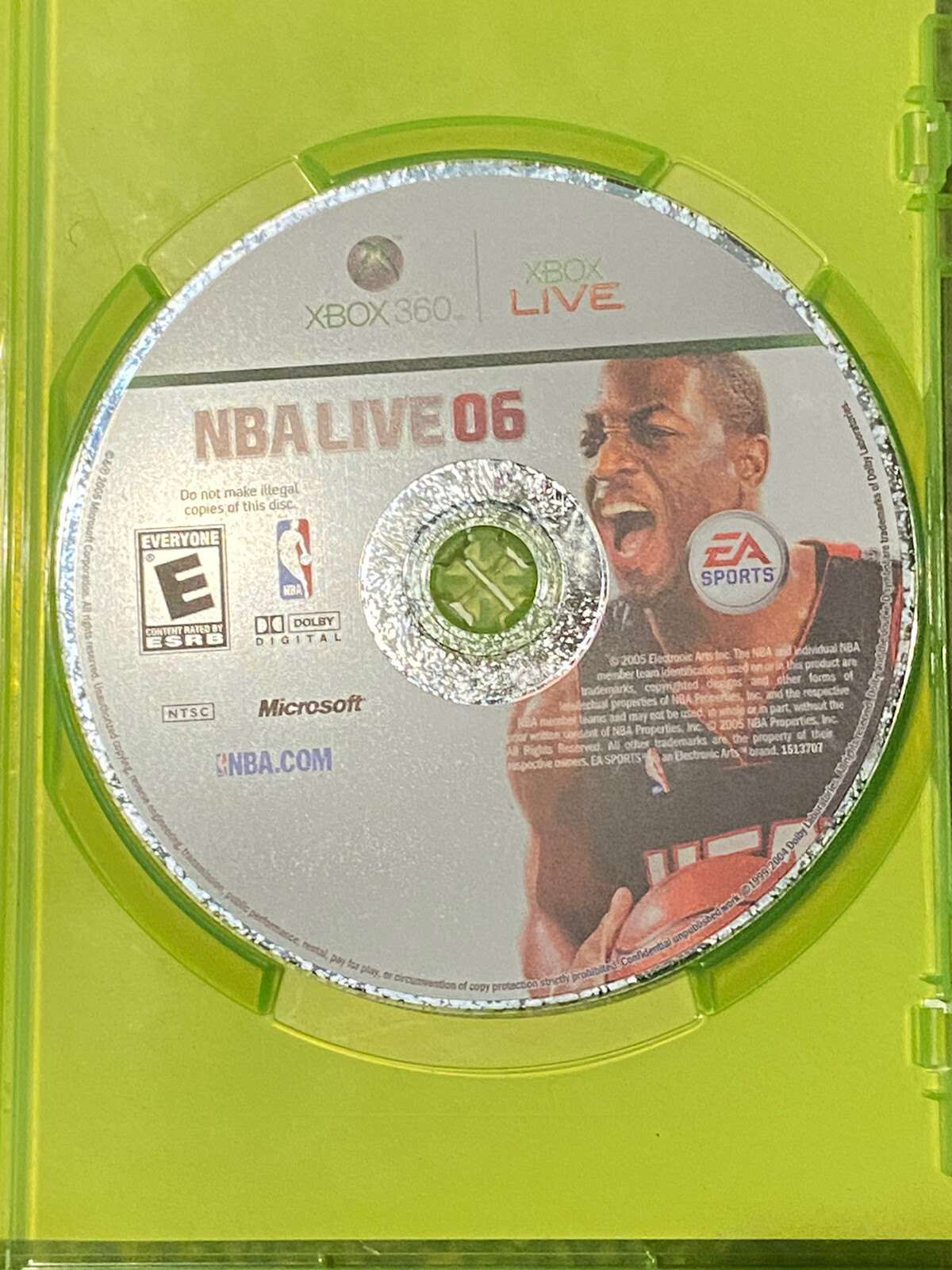 NBA Live 06 XBox 360 Game Preowned Basketball Rated E For Everyone